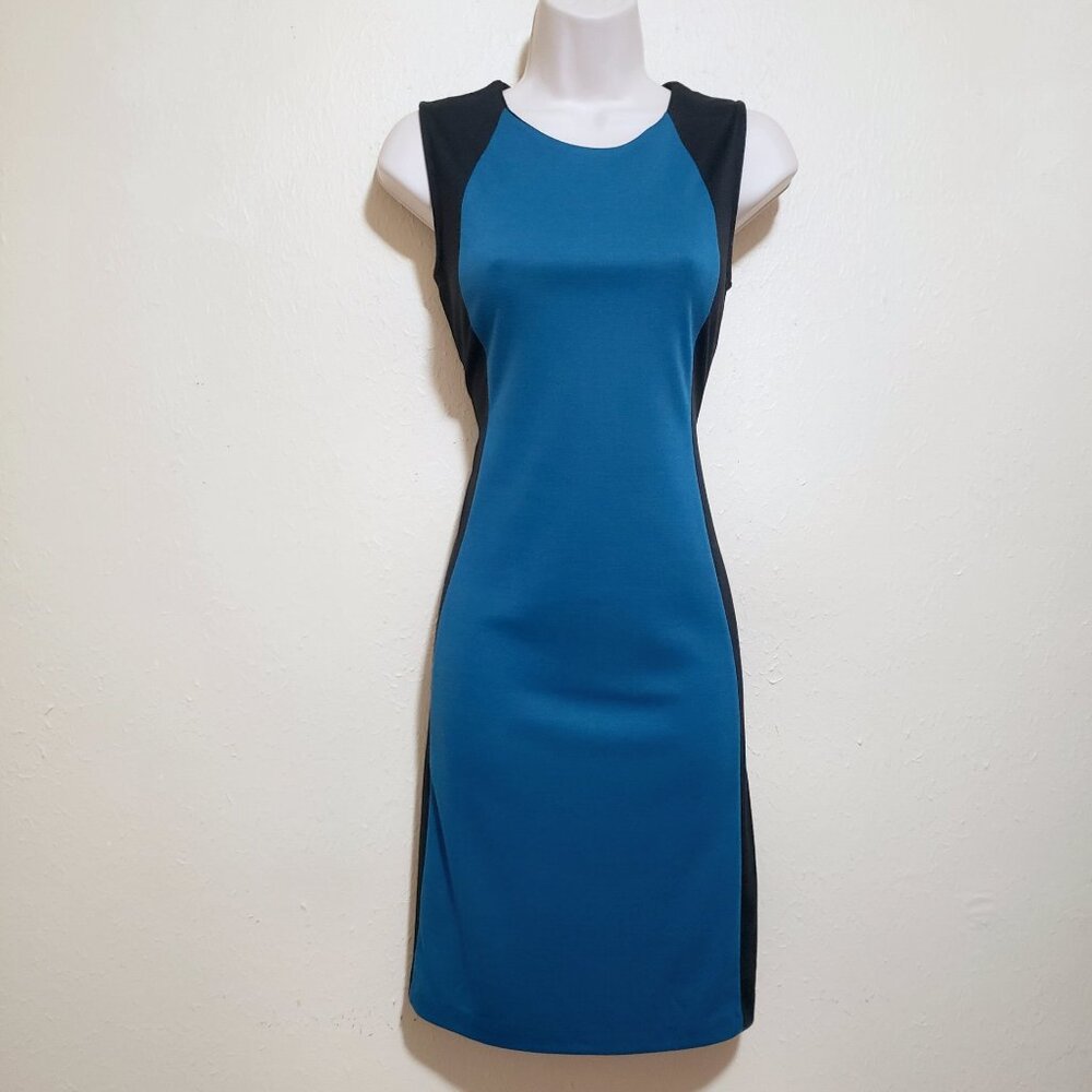 Teal Illusion Dress Size S